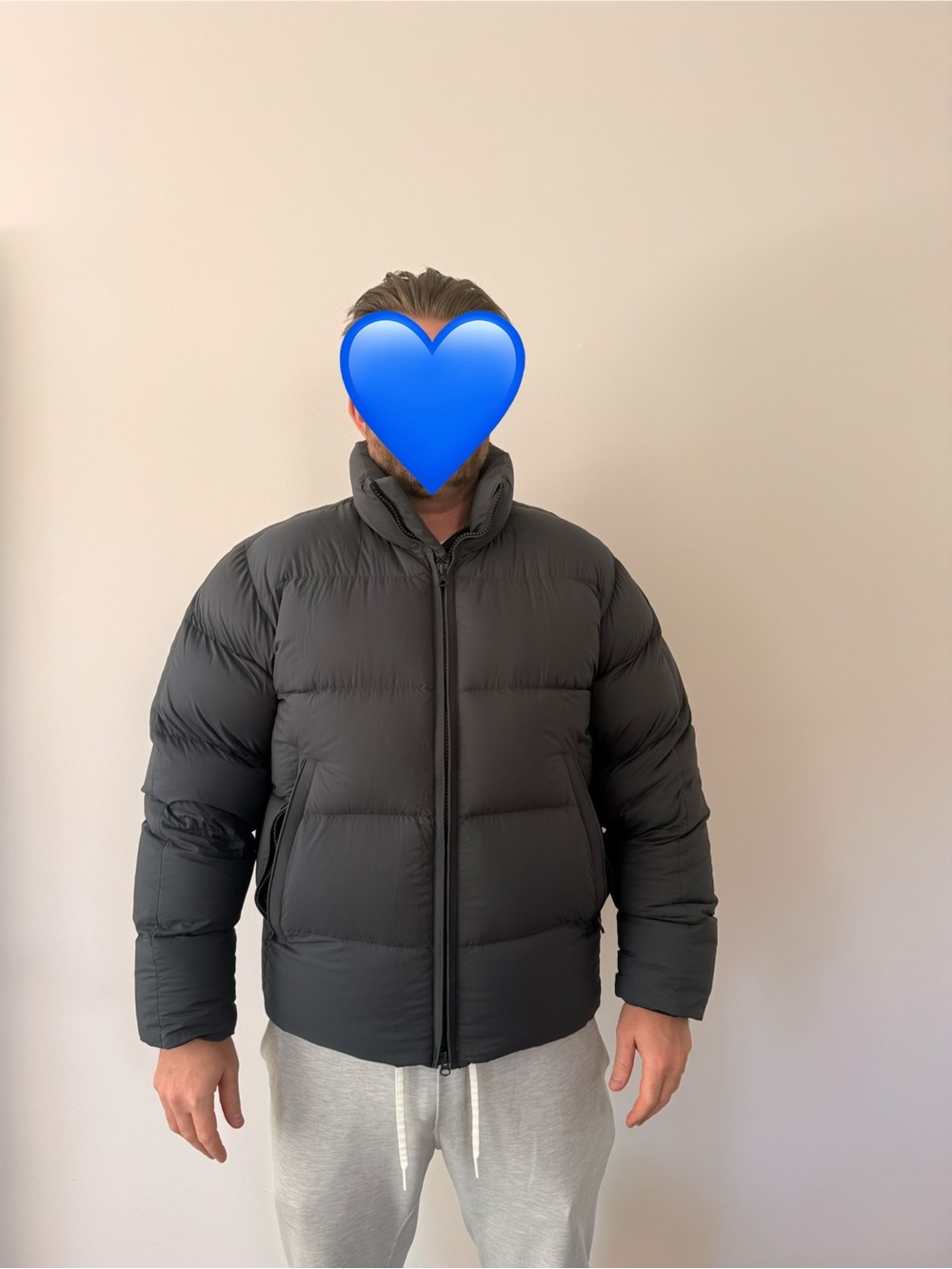 Men's Reigning Champ Puffer Jacket - NEVER WORN- Ripstop Puffer in Navy